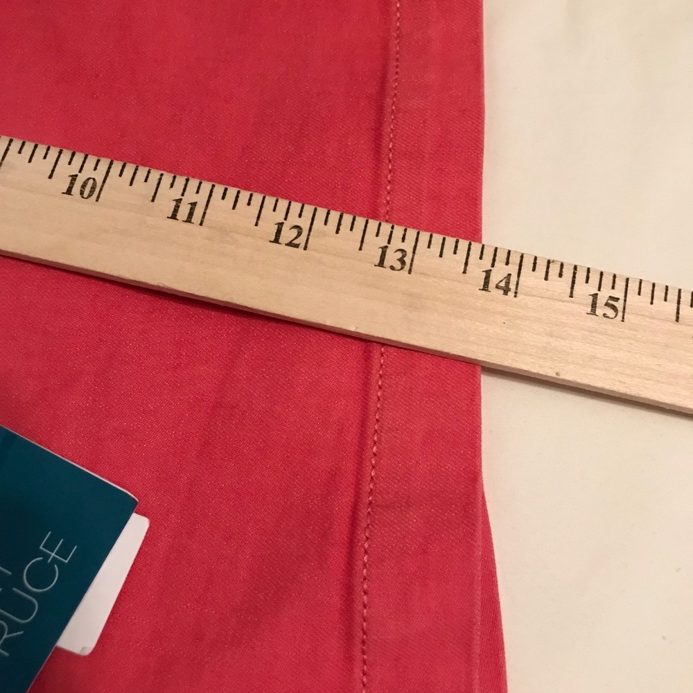 MARKET & SPRUCE Pink Shorts Dylan Women’s Size 12 NWT - Picture 13 of 16